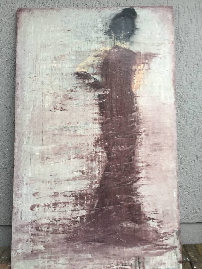 Original Abstract Fashion Painting by Roger König