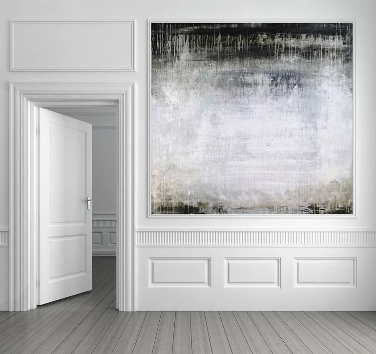 Original Abstract Expressionism Abstract Painting by Roger König