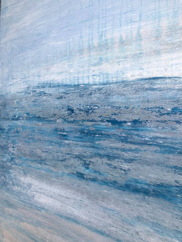 Original Abstract Seascape Painting by Roger König