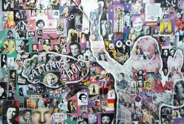 Print of Conceptual People Collage by zlatni presek
