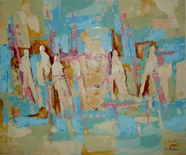 Original Abstract Paintings by Mohamed Berkane