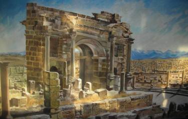 Print of Realism Architecture Paintings by Mohamed Berkane