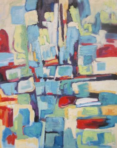 Print of Abstract Paintings by Mohamed Berkane