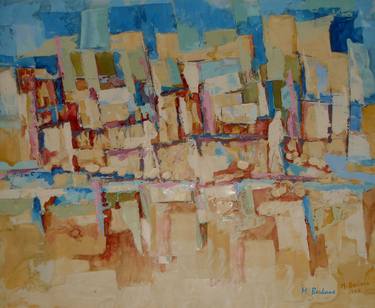 Print of Abstract Paintings by Mohamed Berkane