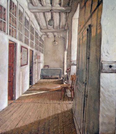 Print of Figurative Interiors Paintings by Marc Girard