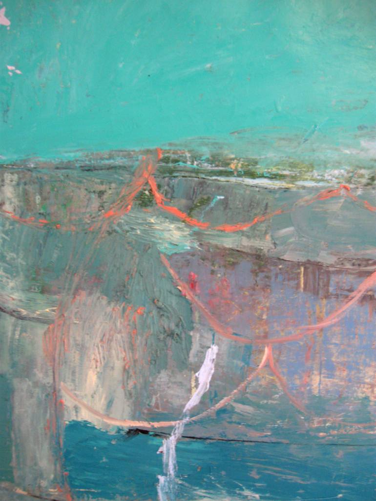 Original Abstract Landscape Painting by Brooke Wandall