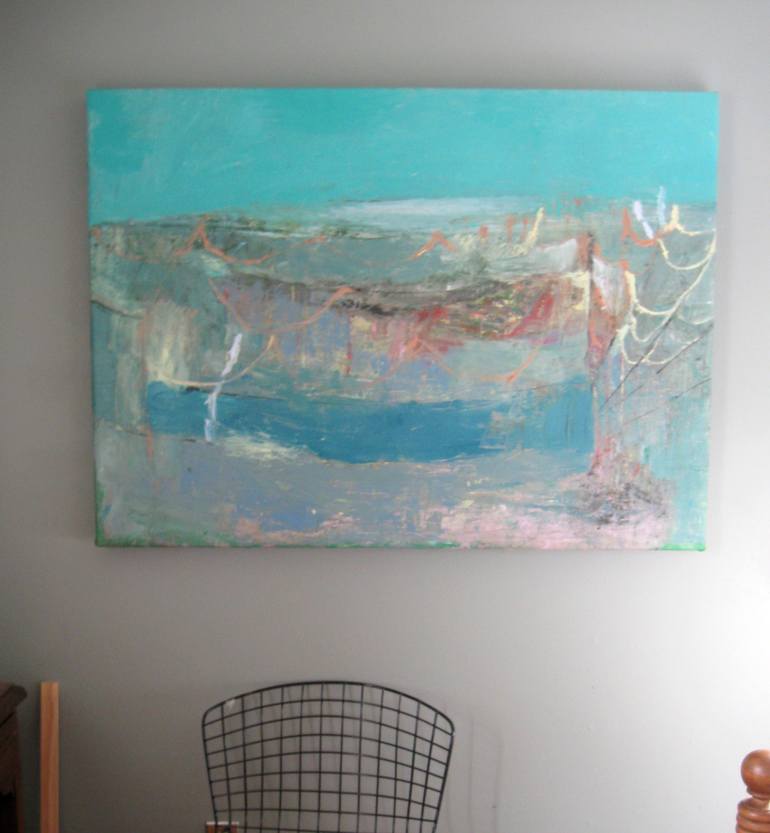 Original Abstract Landscape Painting by Brooke Wandall