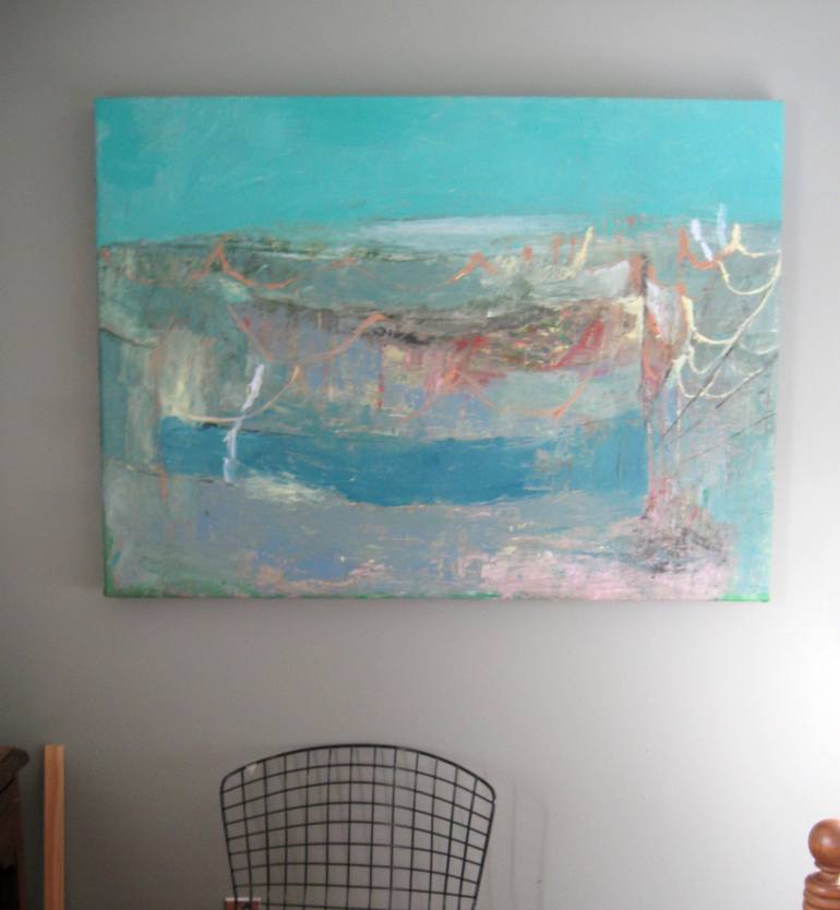 Original Abstract Landscape Painting by Brooke Wandall