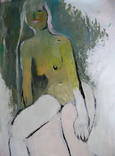 Original Abstract Nude Paintings by Brooke Wandall