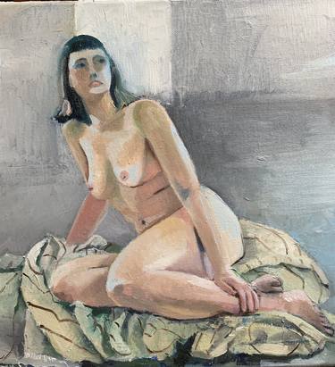 Original Figurative Nude Paintings by Brooke Wandall