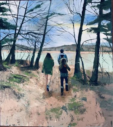 Original Figurative Landscape Paintings by Brooke Wandall