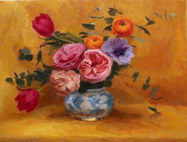 Original Realism Floral Paintings by Tanvi Pathare