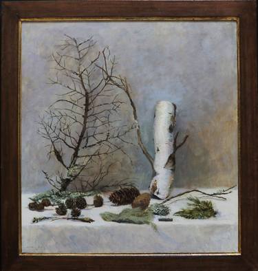 'Still life collected from woods in Bølmsö, Sweden' thumb