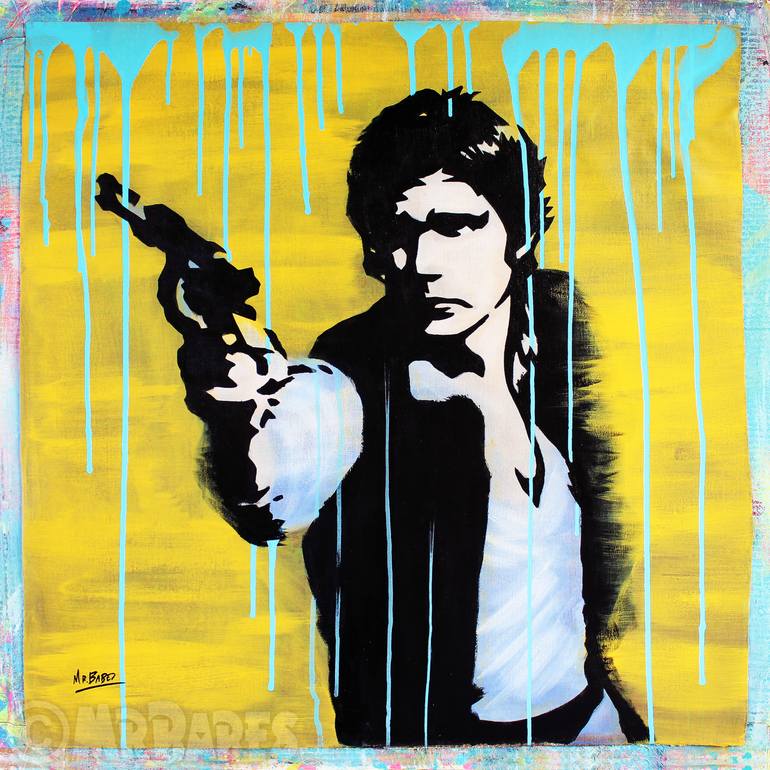 Star wars han solo painting sale