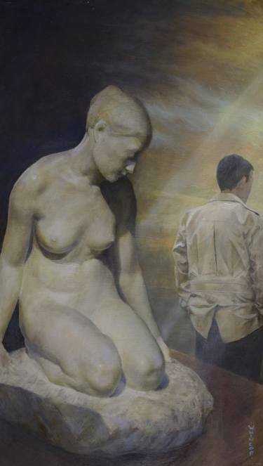 Original Nude Painting by Richard Whincop