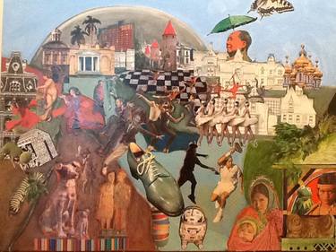 Print of Expressionism World Culture Collage by Naomi Osnos