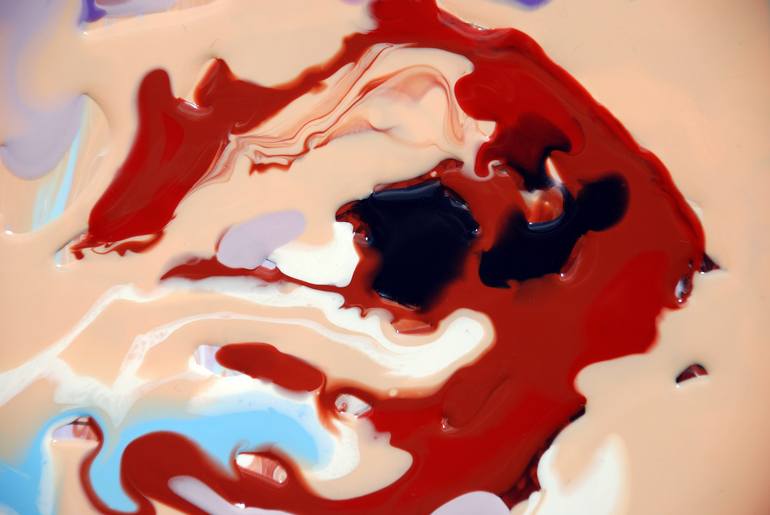 Original Abstract People Painting by Mark Chadwick