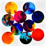 Flow Circles Arrangement No.3 by Mark Chadwick