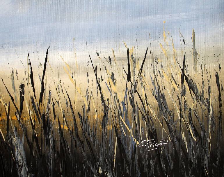 Original Contemporary Landscape Painting by cecilia frigati