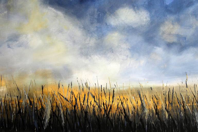 Original Contemporary Landscape Painting by cecilia frigati