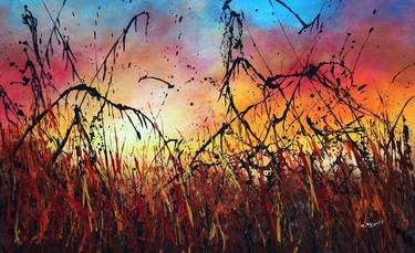 Print of Abstract Landscape Paintings by cecilia frigati