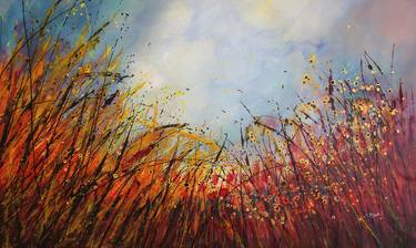 Original Abstract Expressionism Nature Paintings by cecilia frigati