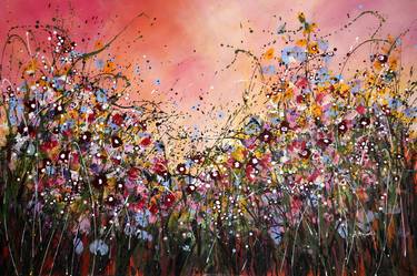 Original Abstract Nature Paintings by cecilia frigati