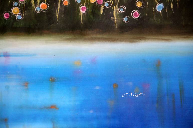 Original Minimalism Landscape Painting by Cecilia Frigati