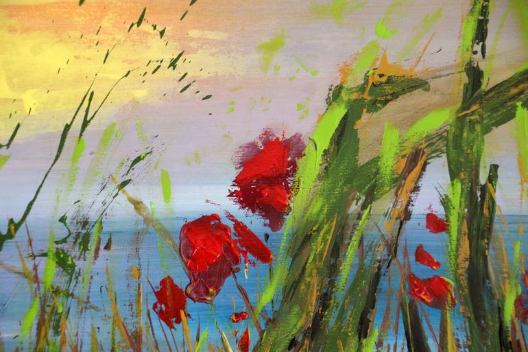 Original Contemporary Landscape Painting by Cecilia Frigati