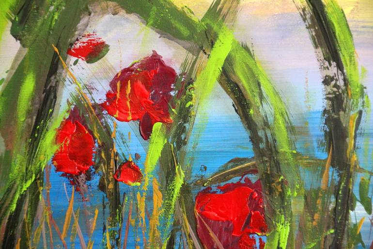 Original Contemporary Landscape Painting by Cecilia Frigati