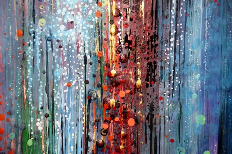 Original Abstract Painting by Cecilia Frigati