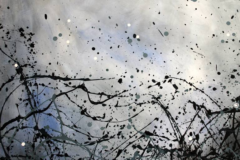 Original Abstract Landscape Painting by Cecilia Frigati