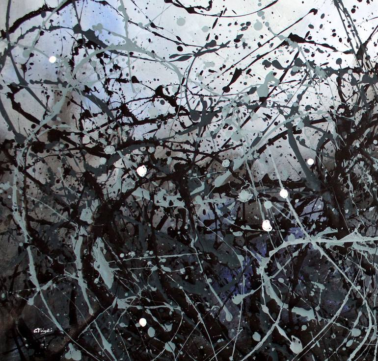 Original Abstract Landscape Painting by Cecilia Frigati