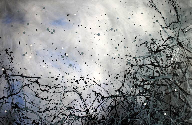 Original Abstract Landscape Painting by Cecilia Frigati