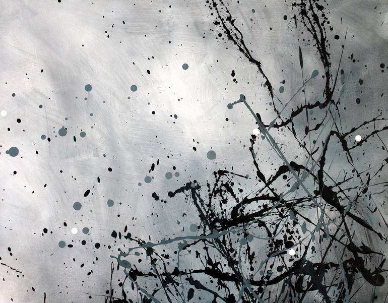 Original Abstract Landscape Painting by Cecilia Frigati