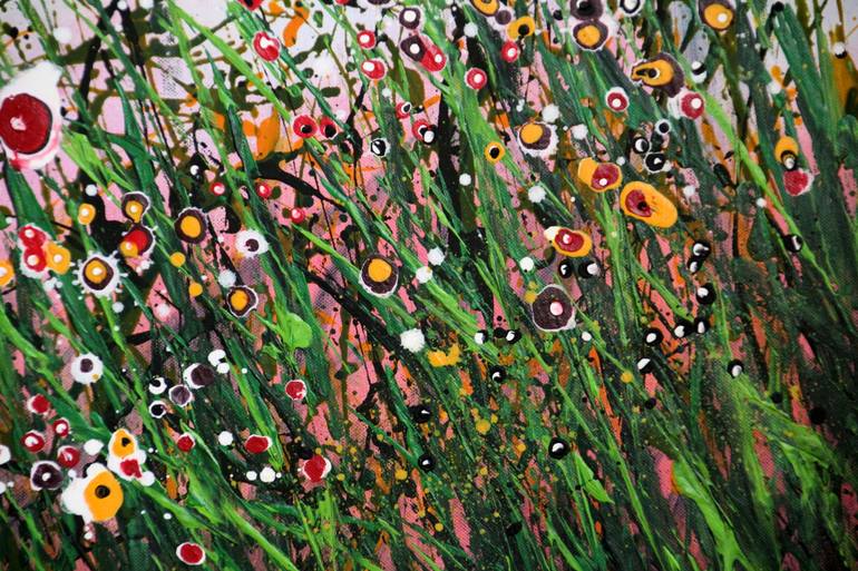 Original Abstract Expressionism Abstract Painting by Cecilia Frigati