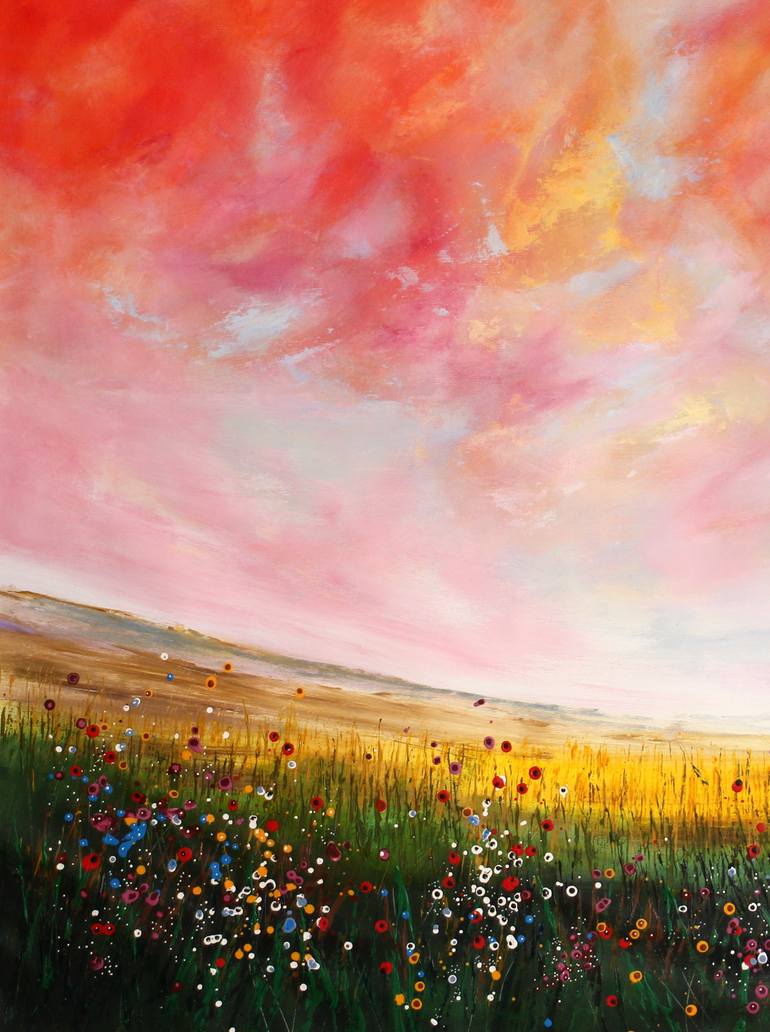 Original Contemporary Landscape Painting by Cecilia Frigati