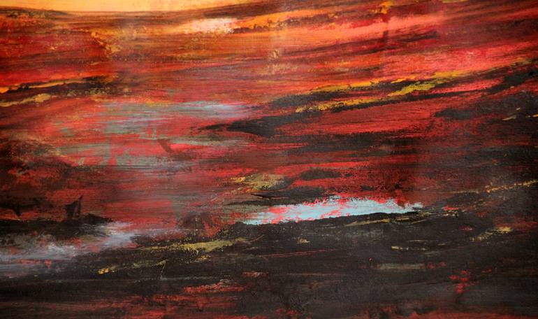 Original Contemporary Landscape Painting by Cecilia Frigati