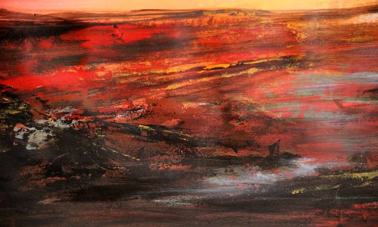 Original Contemporary Landscape Painting by Cecilia Frigati