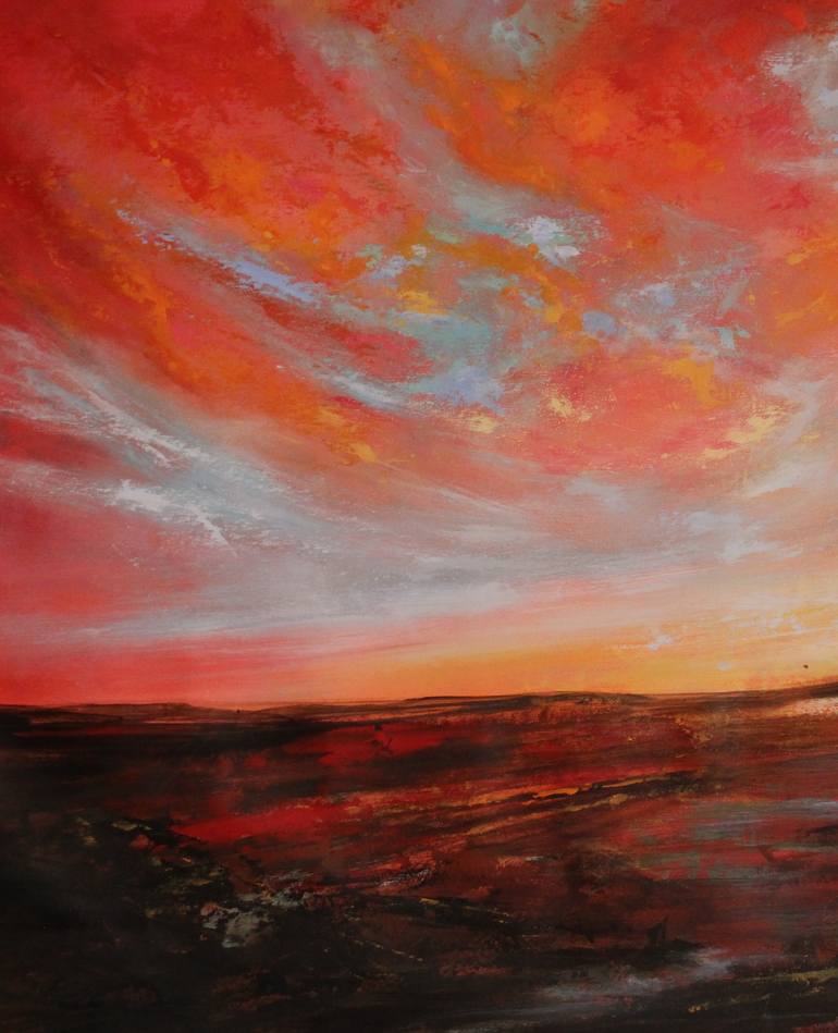 Original Contemporary Landscape Painting by Cecilia Frigati