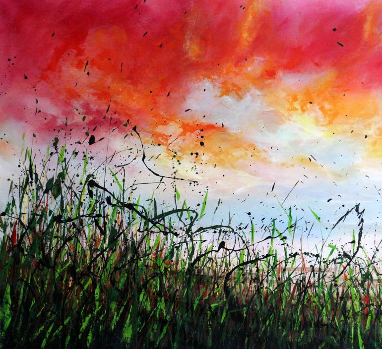Original Contemporary Landscape Painting by Cecilia Frigati