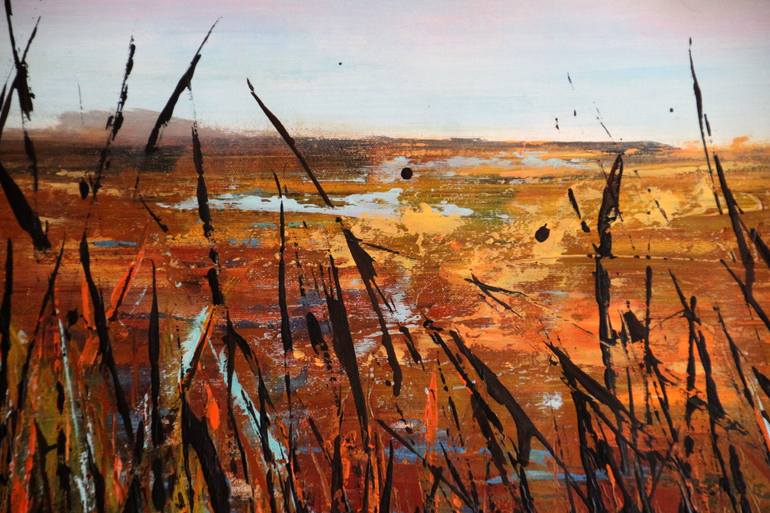 Original Impressionism Landscape Painting by Cecilia Frigati