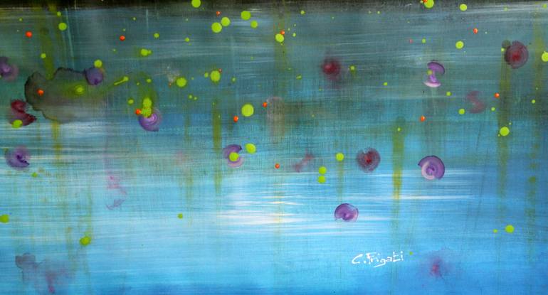 Original Minimalism Landscape Painting by Cecilia Frigati