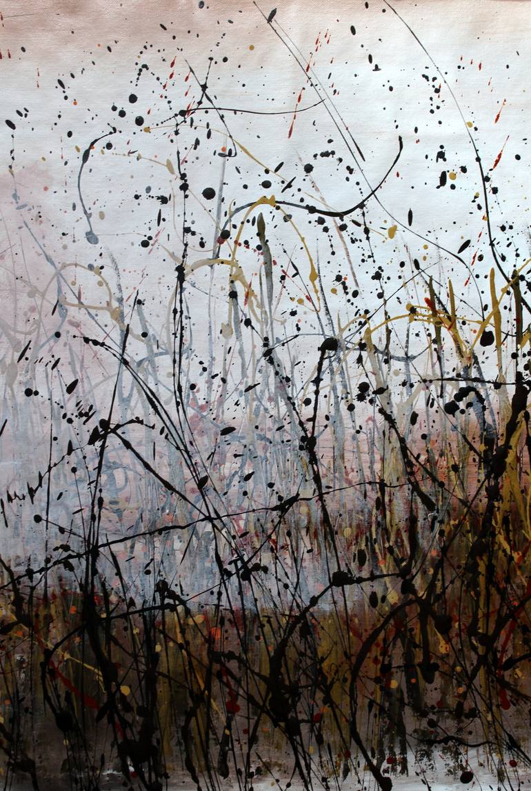 Original Abstract Landscape Painting by Cecilia Frigati