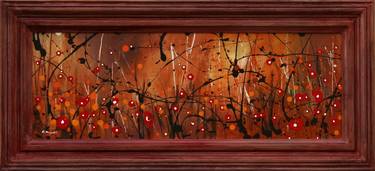 Autumn Melodies #3 - Framed - Original floral painting thumb