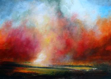 Print of Abstract Landscape Paintings by cecilia frigati