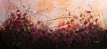 Fall-ing In Love - Large original floral landscape thumb