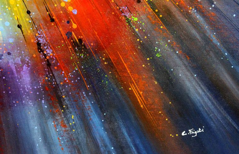 Original Abstract Painting by cecilia frigati
