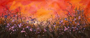 Print of Abstract Floral Paintings by cecilia frigati