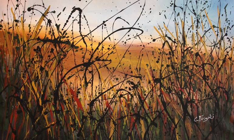 Original Contemporary Landscape Painting by Cecilia Frigati